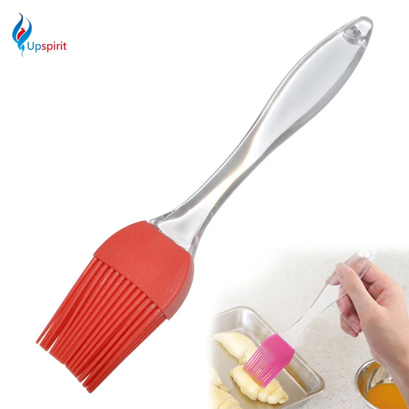 New Colorful Non stick Plastic+Silicone Baking Cake Pastry Brush Bread