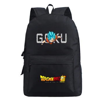 

Dragon Ball Super Black Backpacks Girls Boys Bagpack Anime Travel School Bags Teenage Satchel Childen Shoulder Bag Rucksack