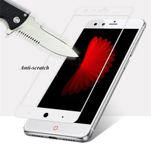 La cubierta de vidrio templado para ZTE Nubia Z11 Z17 Mini para ZTE Blade A2 más M2 Lite V8 2.5D 9 película protectora de pantalla ultrafina H(China)