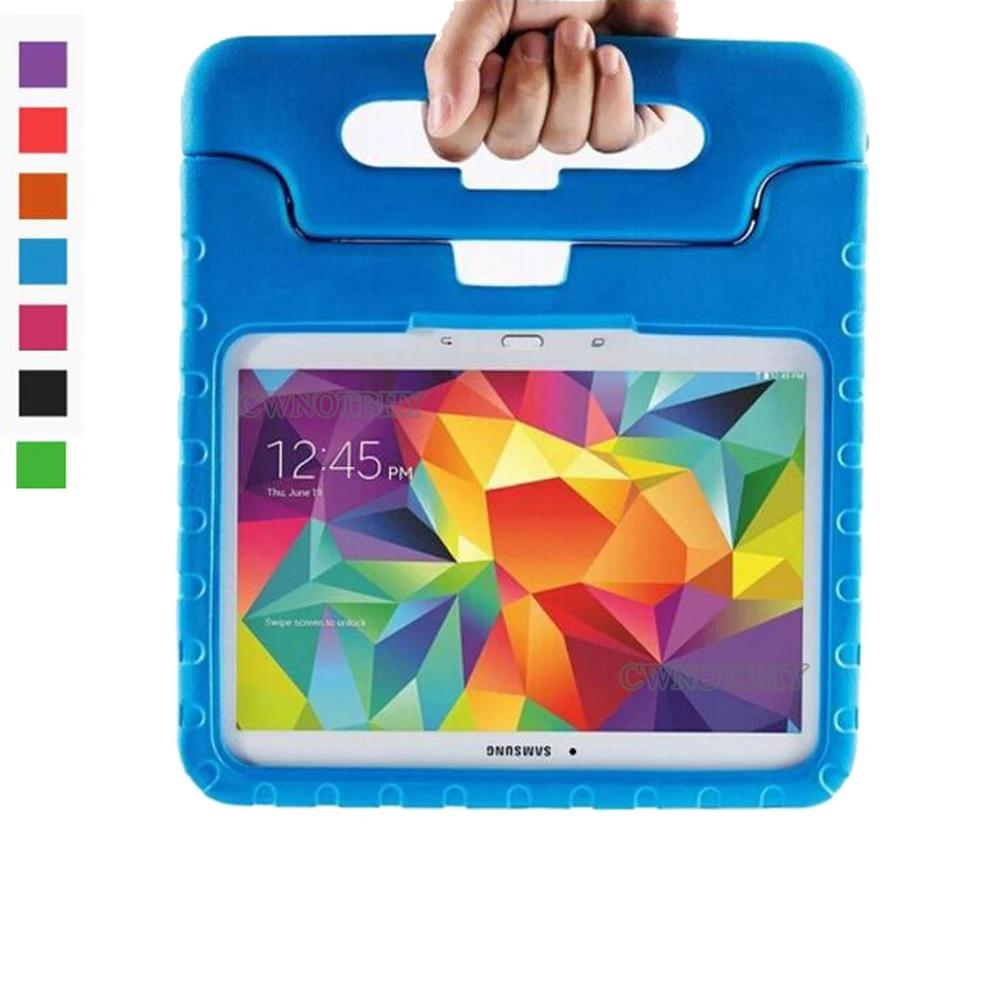 

For Samsung Galaxy Note 10.1 P600 P601 P605 Tab pro T520 T521 T525 Case Non-Toxic EVA Kids Cover Tablet Shockproof Stand +Stylus