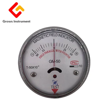 

GM-50 Pointer Type Magnetic Field Strength Meter Magnetometer Intensity Meter for Magnetic Powder Flaw Detection