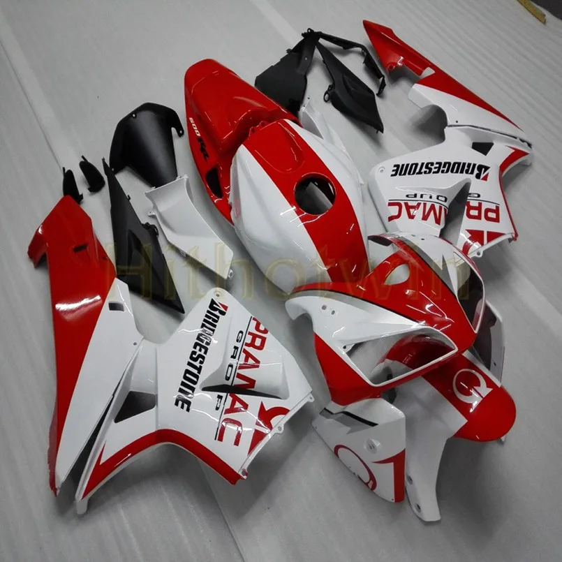 Заказной мотоцикл для HONDA F5 CBR600RR 2005-2006 ABS Обтекатель+ Botls+ красный синий белый литьевая форма M2