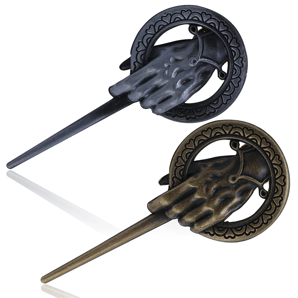 

Game of Thrones Brooches Song of Ice and Fire Hand of the King Lapel Inspired Authentic Prop Pin Badge Brooches Movie Jewelry
