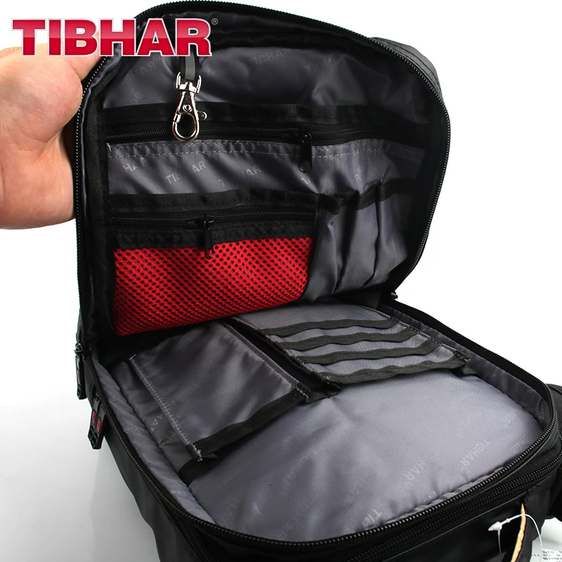 Оригинальная сумка Tibhar для настольного тенниса, спортивная сумка, сумка для тренера, мужской женский рюкзак, тренировочная сумка