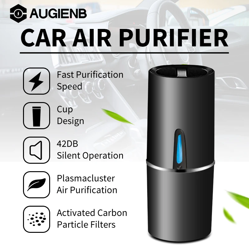 

Car Air Purifiers 12V Composite Filter Air Purifier Except Formaldehyde Second-hand Smoke /Odor / Harmful Gas Car Air Freshener