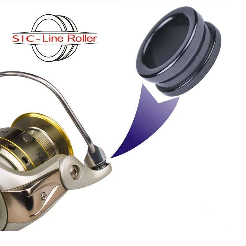 

SIC line roller for spinning fishing reel,ceramic line roller,1pc each packing