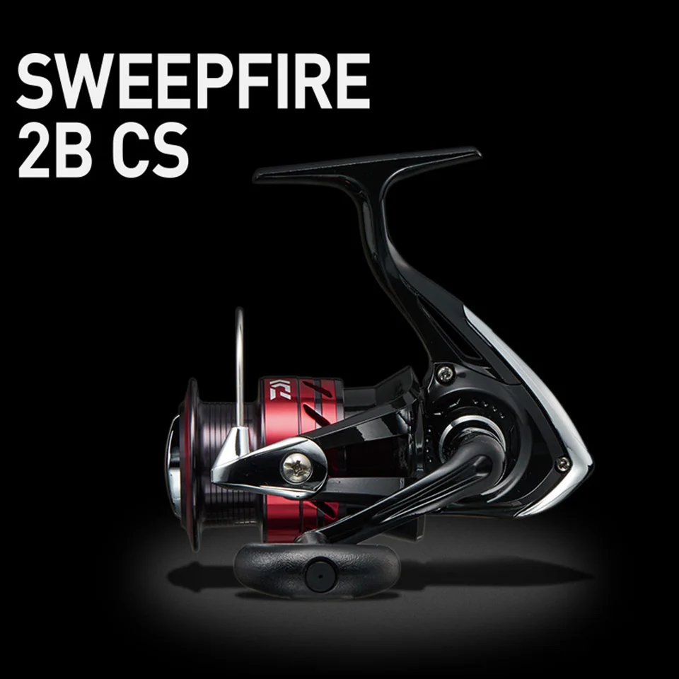 دايوا بكرة SWEEPFIRE CS الغزل الصيد بكرة 1500-5000 ABS Metail ل بكرة 2-8 كجم الطاقة الصلب والعتاد