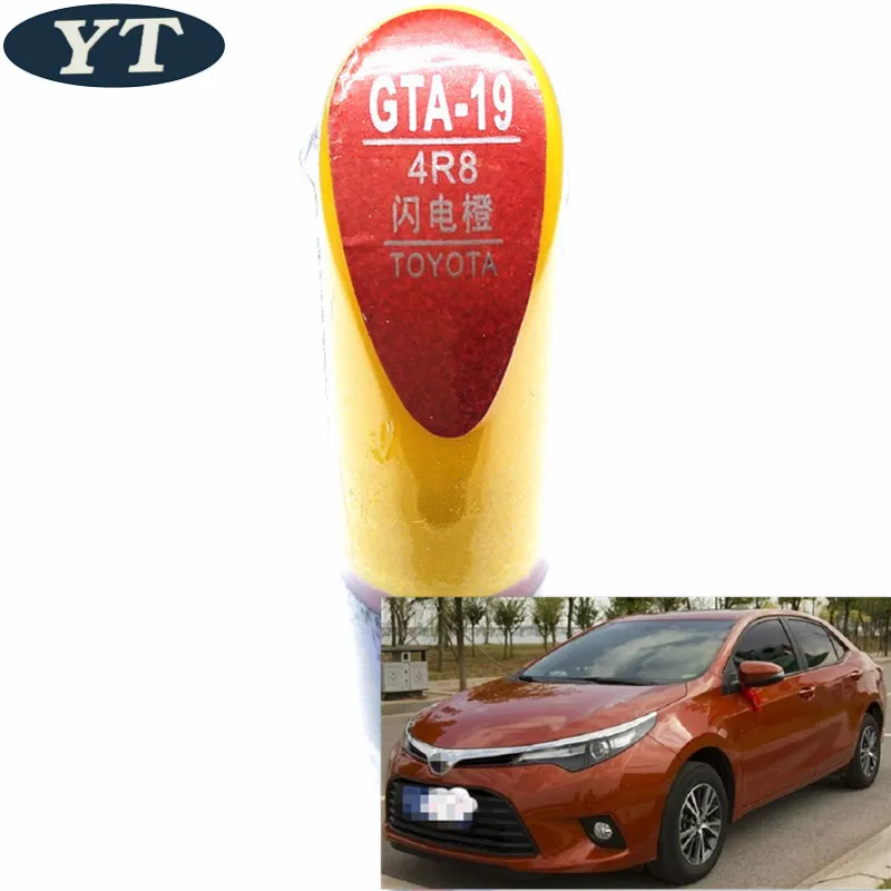 

Car scratch repair pen, auto paint pen ORANGE color for Toyota Vios Corolla Reiz vois highlander Crown RAV4 Camry Yaris