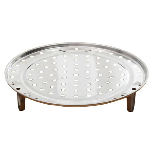 19.5cm Steamer Shelf Cookware Kitchen Accessories 1 PC Multi Function Durable Steamer Rack Stainless Steel Pot Steaming Tray Stand - Цвет: 19.5cm