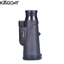 KINGOPT Водонепроницаемый 8x42 широкоугольный смартфон ночного видения HD монокуляр телескоп с треногой для охоты и путешествий