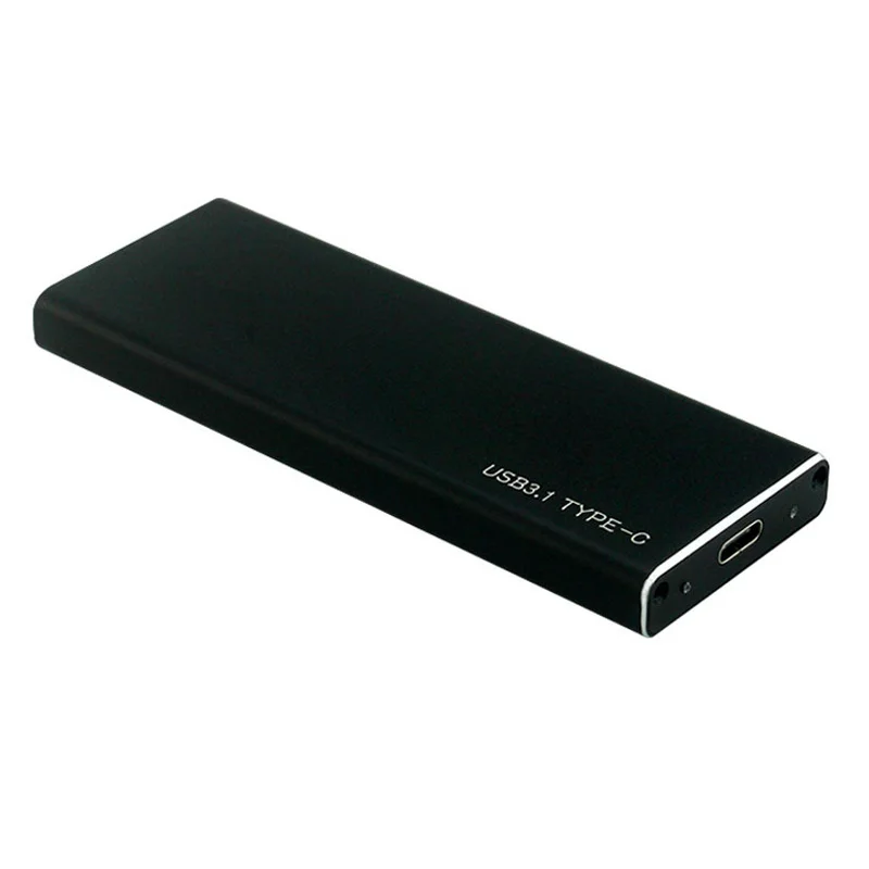 M.2 NVMe M ключ SSD для USB 3,1 Тип-C корпус 10 Гбит/с Адаптер конвертера карт внешний M2 SSD Алюминий корпус + кабель USB