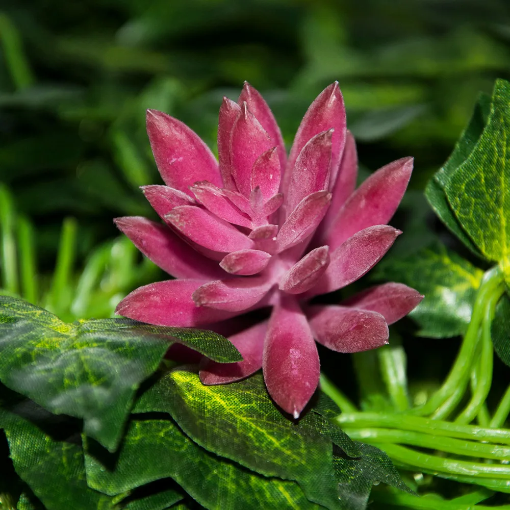 1 шт. снежинка лотос искусственные растения для украшения сада|artificial plants|plant