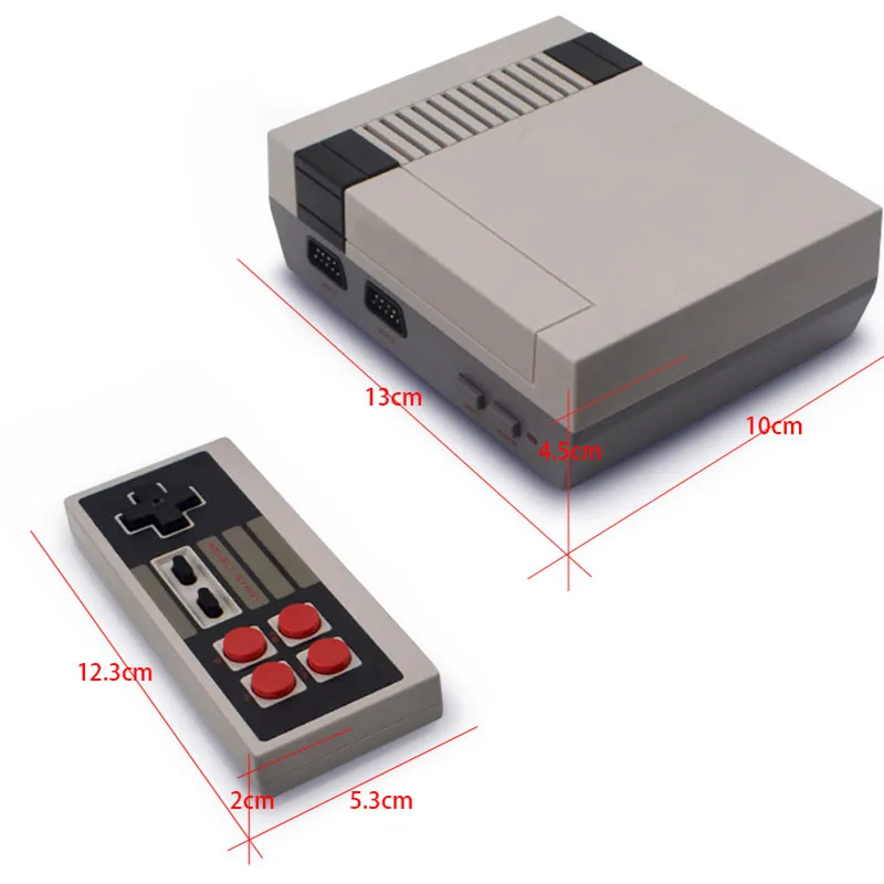 Мини ТВ игровой консоли Поддержка HDMI/AV 8 бит Ретро игровая консоль встроенный 620/600/500 игры портативные игровые плеер с коробкой