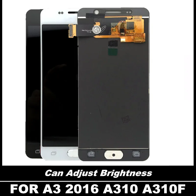 Замена A310 ЖК-дисплей для Samsung Galaxy A3 2016 A310F A310H A310M Дисплей сенсорный установка
