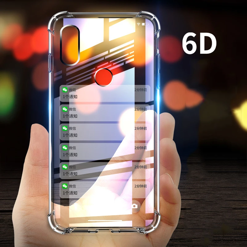 

For Xiaomi Mi 8 Lite Case Air Cushion TPU Soft Silicone Clear Shockproof Back Cover For Xiaomi Xiomi Mi8 SE Mi 8 Pro Explorer 8X