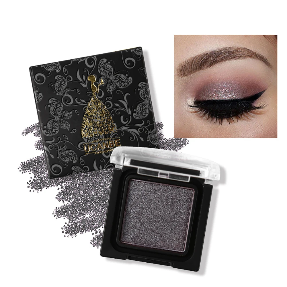 

Single Color Long Lasting Shimmer Matte Eye Shadow Palette Cosmetics Makeup Tool