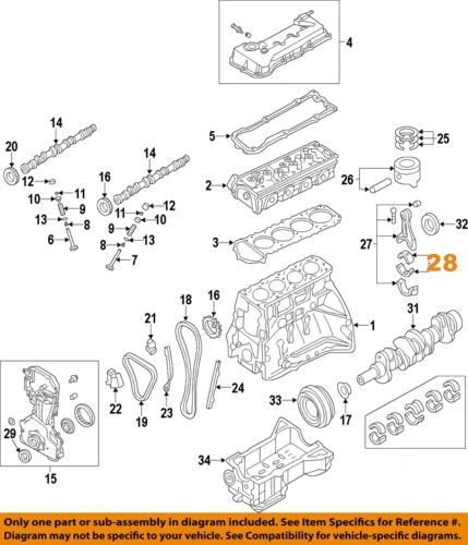 QR25DE STD шатунный подшипник для FITNISSAN E26 NV350 T31 X-Trail QR25DE 2.5L L4 12111-JA00A 2010