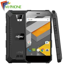 Ventes chaudes Nomu S10 Antipoussière Mobile Téléphone 5000 mAh 5 pouce MTK6737 Quad Core 1.5 GHz 2 GB RAM 16 GB ROM 4G LTE Android 6.0 Cellulaire Téléphone