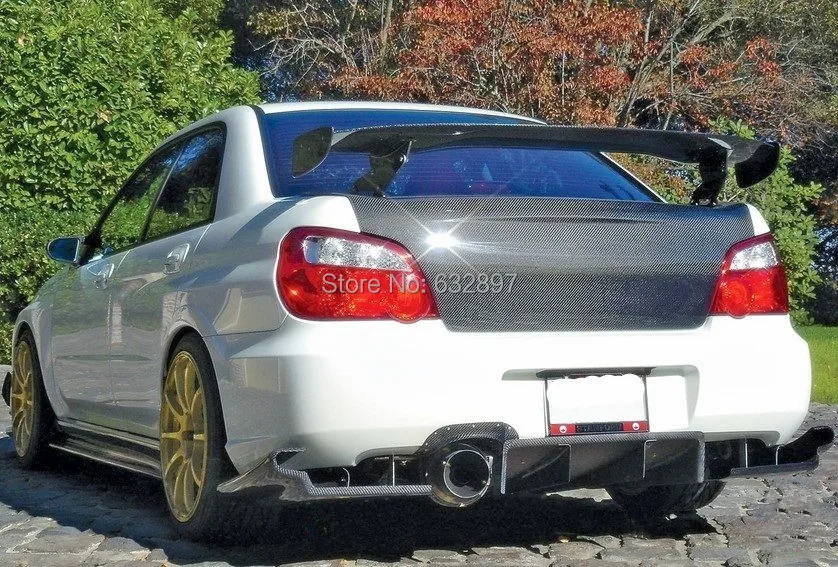 EVO 7 8 9 Carbon Fiber Rear Diffuser (69cm x 76cm) WITH Varis Style