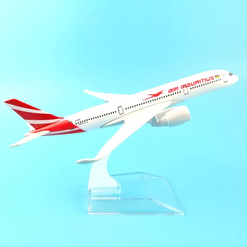 MAURITIUS AIRLINES 16 см A350-900 AIR MAURITIUS AIRWAYS сплав металла модель самолета Модель самолета игрушки подарок на день рождения