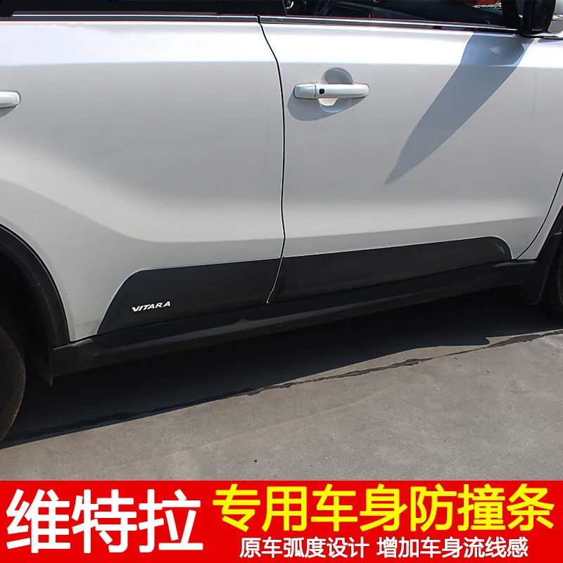 

European version of ABS car door trim body trim lamp eyebrow trim auto parts for 2015-2017 Suzuki Vitara Car styling