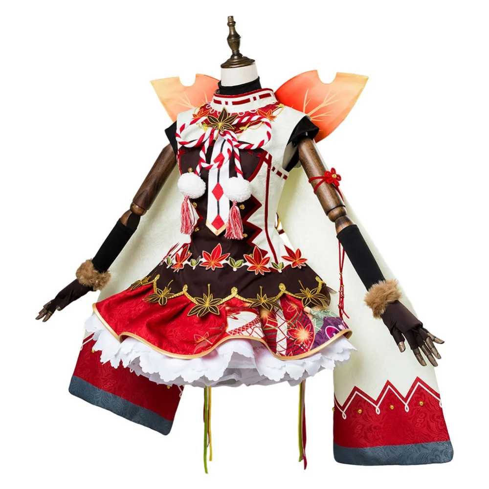 Love Live!Aqours Ёсико Цусима осенний косплей костюм кимоно платье полный
