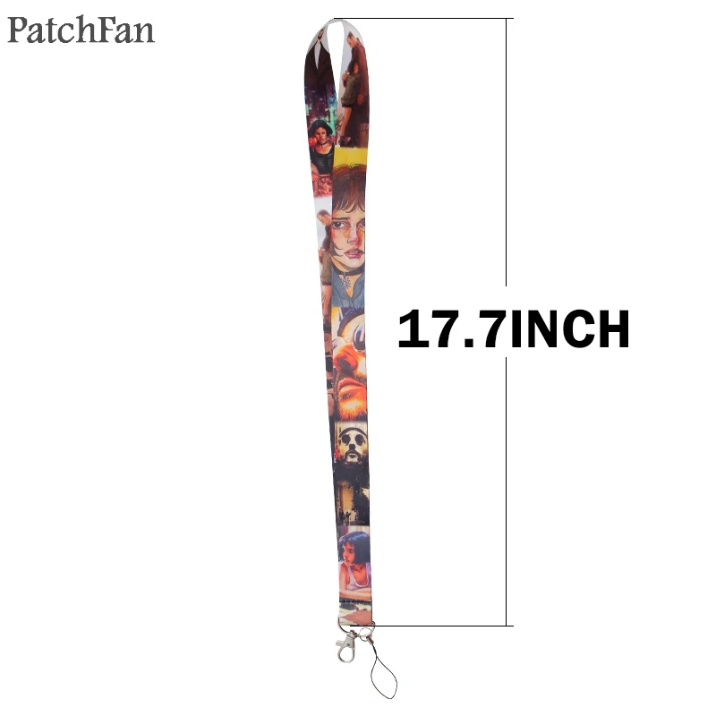 Patchfan Leon профессиональные ремешки для ключей на шею из фильма держатель для очков брелок для ключей телефоны камеры лямки A1275