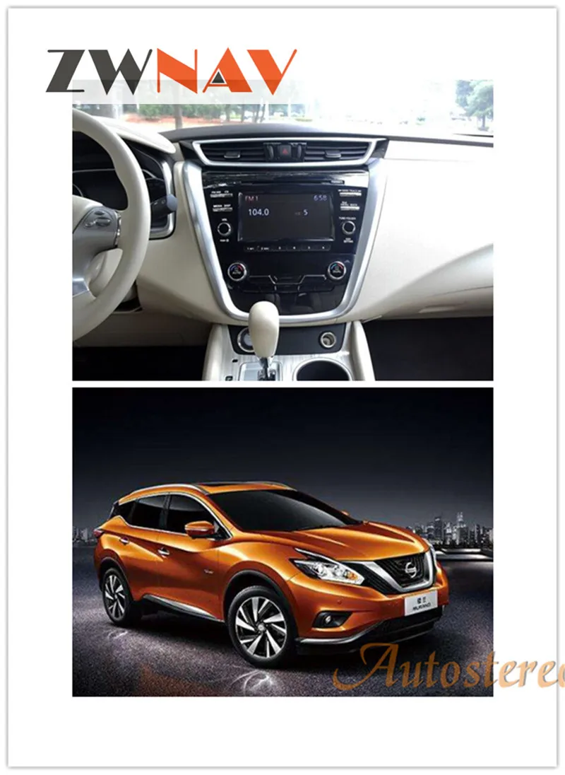 Clearance 10.2 Inch Android 6.0 7.1 5.1 RAM 2G Car GPS Navigation Stereo Satnav Headunit for NISSAN Murano 2015 2016 2017 0