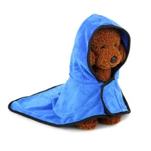 ПЭТ суперабсорбент для ванны полотенце халат для собак кошка полотенце для купания домашних питомцев