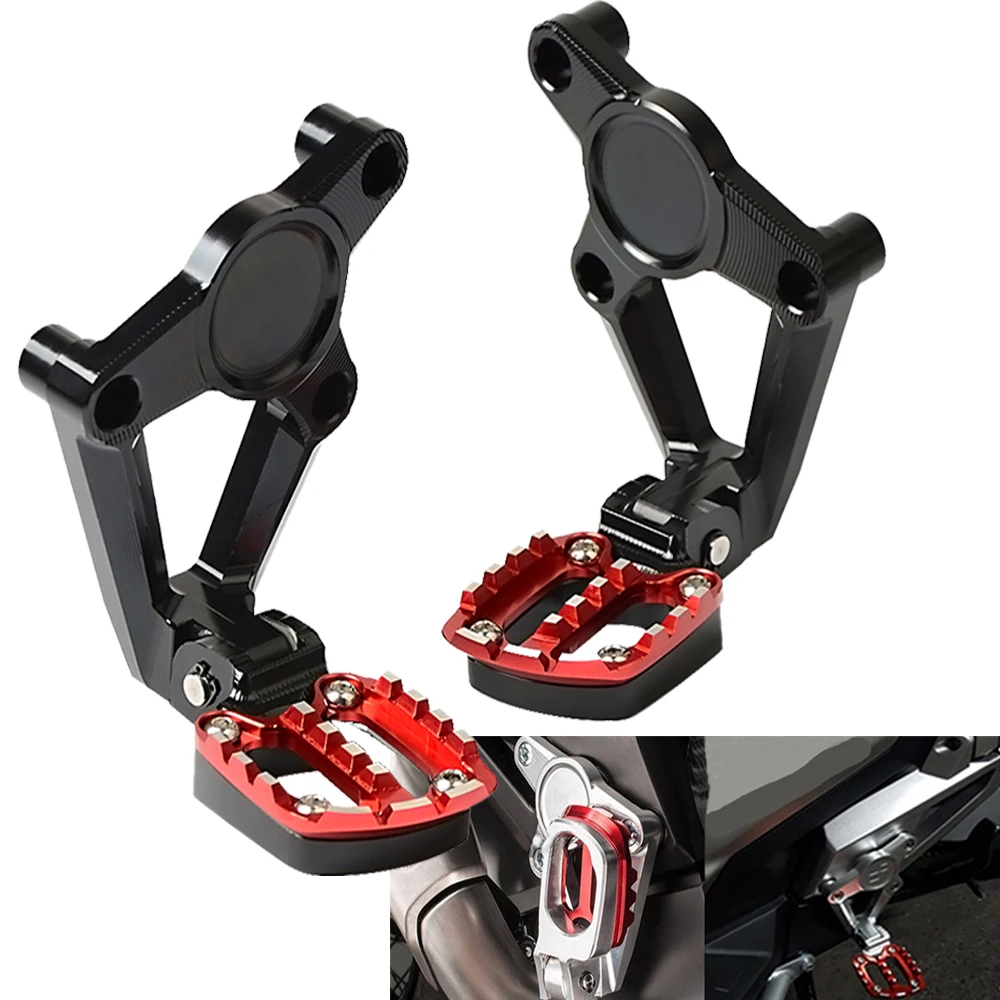 

FOR xdv 2017 Motorcycle Folding Rear sets articular footpeg Foot Pegs Footrest Passenger For honda X-ADV XADV X ADV 2017 2018