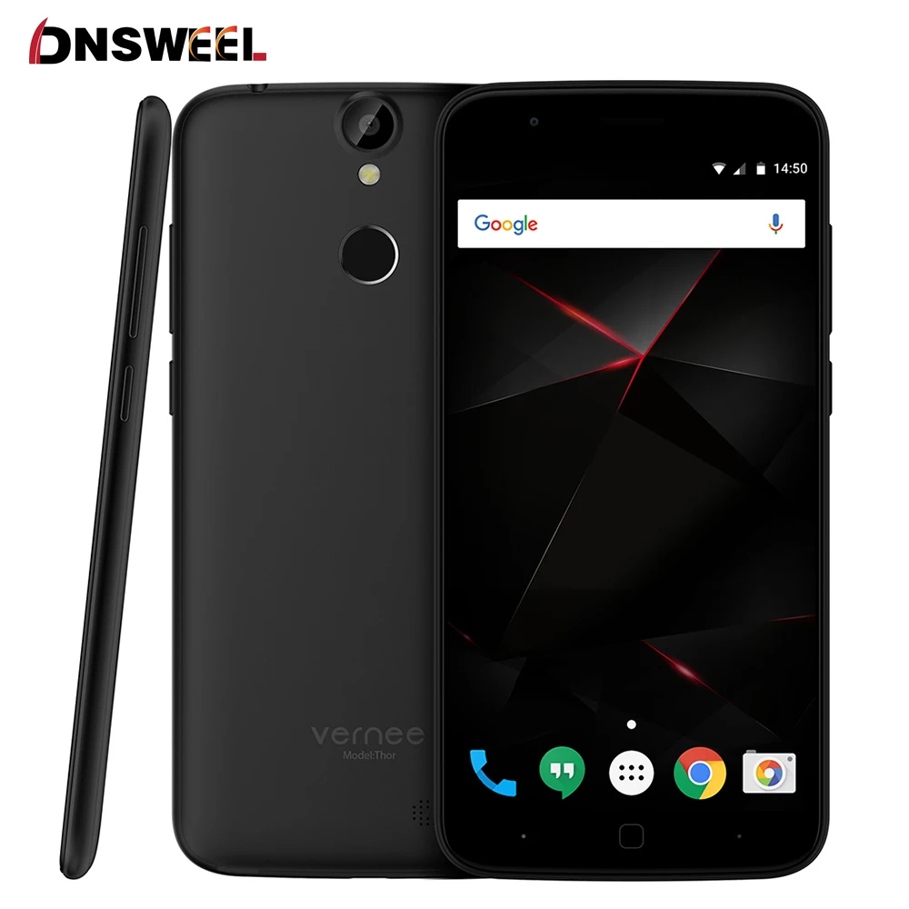 Vernee Thor Smartphone 4G 5 inch HD MTK6753 Octa Core Android 6 0 Mobile Cell Phone