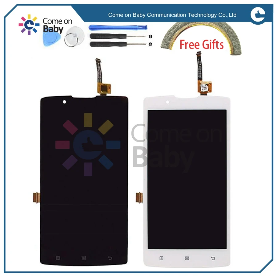 Nice iedea Black White For Lenovoe A2010 LCD Display