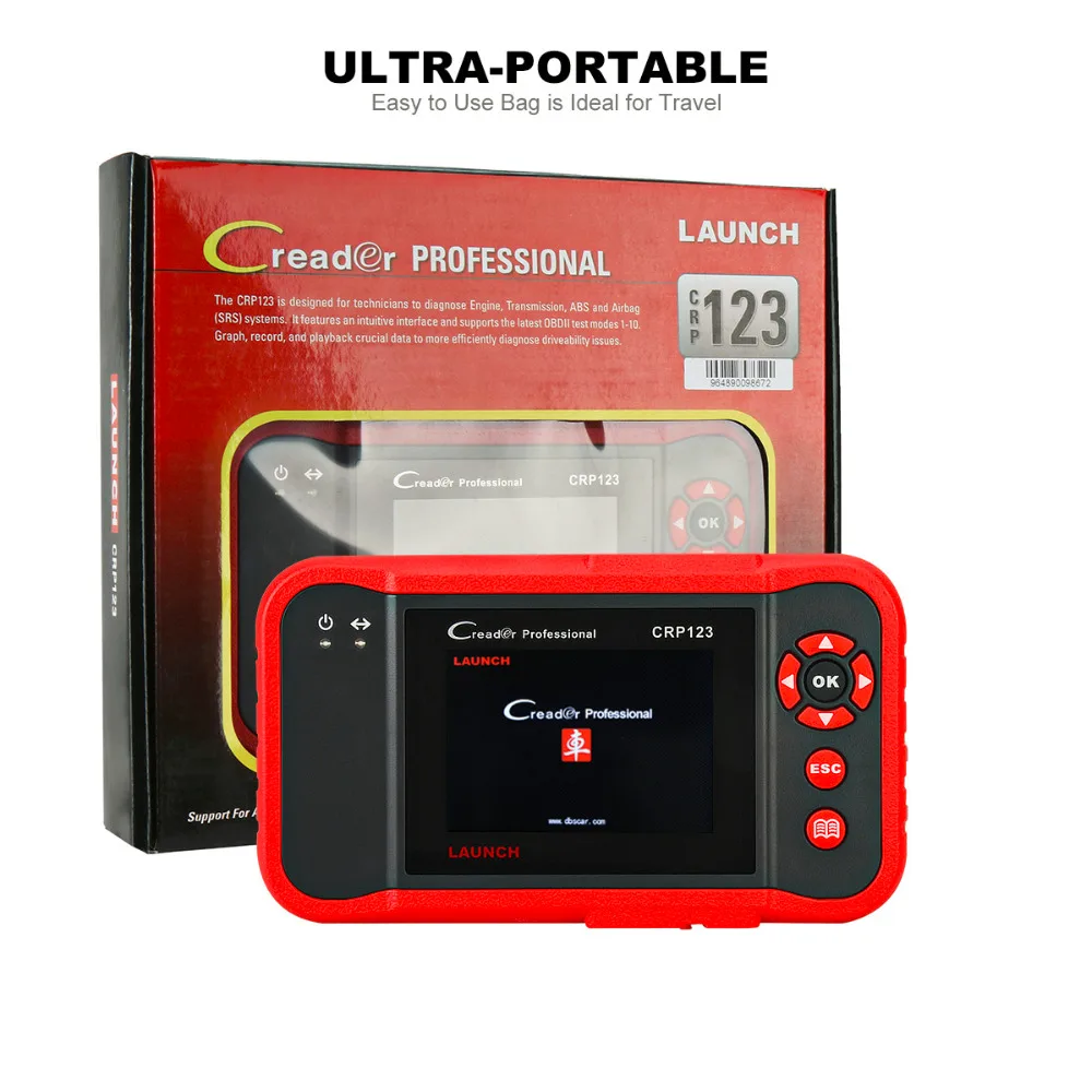 LAUNCH Официальный магазин X431 OBD2 сканер монитор данные ясно DTC CRP 123 двигатель Авто