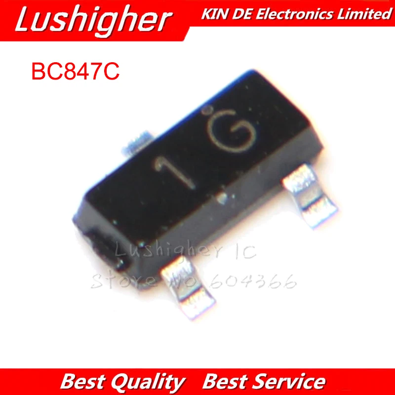 3000 шт BC847C 1G BC847 SOT23 SOT SMD SOT-23 новый оригинальный транзистор | Электронные компоненты