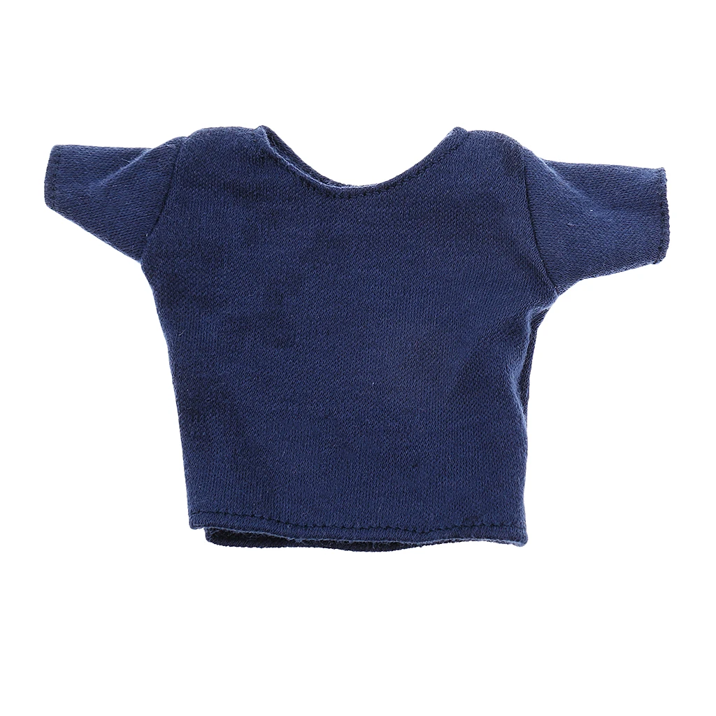 1/6 Scale Casual Wear Male Clothes T-Shirt for 12 inch Men Action Figure Body Doll Toy DIY Accessories