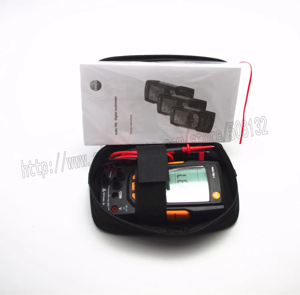 Цифровой мультиметр testo 760 1 DMM 0590 7601 с мягким чехлом KCH17|multimeter meter|digital multimeter meterdigital |