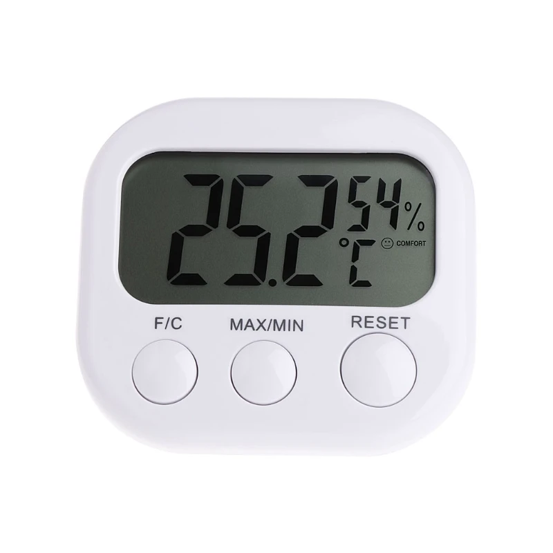 

LCD Display Digital Hygrometer Temperature Humidity Meter Max Min Thermometer