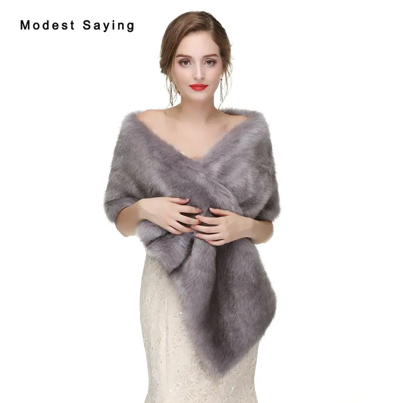 formal winter wrap