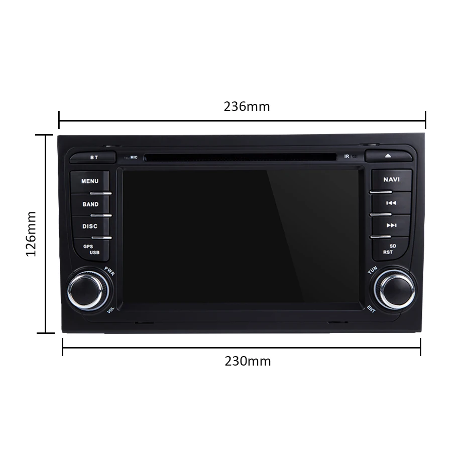 Cheap Android 9.0 DSP 4G 64G GPS Radio For Audi A4 B6 B7 S4 B7 B6 RS4 B7 SEAT Exeo 8 CORE/4 CORE 2 DIN DVD Player IPS Screen WIFI BT 31