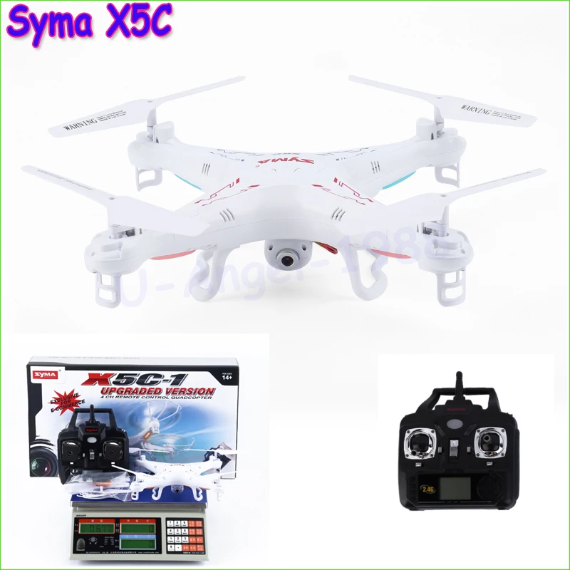 Buy Cheap Syma X5C Explorers Quadcopter Drone 2.4G 4CH RC Mode 2 With HD Camera LCD RTF Free shipping