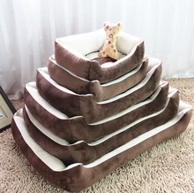 HERMOSO cama de perro caliente impermeable perro Casa de perro de gato de la perrera de invierno cálido para perros productos para mascotas de gato