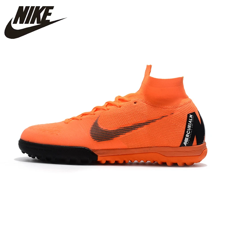 

NIKE SUPERFLYX6 ELITE TF Men Outdoor Firm Ground Football Boots Durable Ankle Top Soccer Cleats AH7374-810 39-45