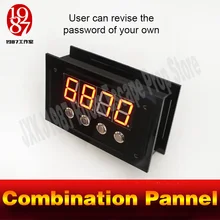 Tablero digital de escape vida Real sala de juego prop combinación panel de botones para escapar misteriosa habitación accesorios de juego de aventura jxkj1987