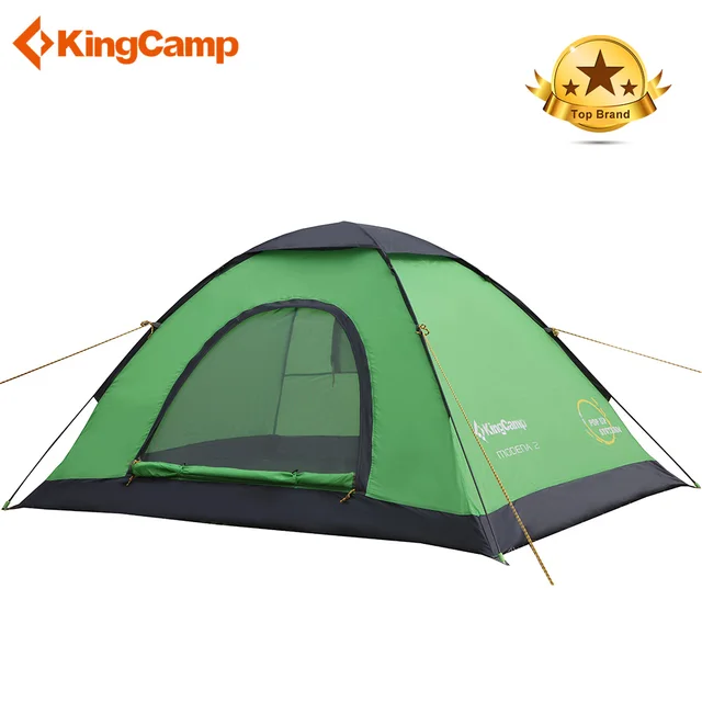 Best Price KingCamp Ultralight Camping tent 3 Season Tent outdoor Camping tent family hiking pole tent Quick Automatic Series Family