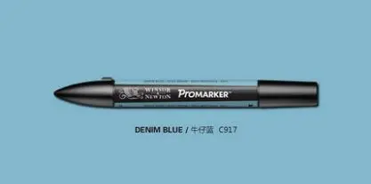 Winsor Newton Pro Marker Blue Tone