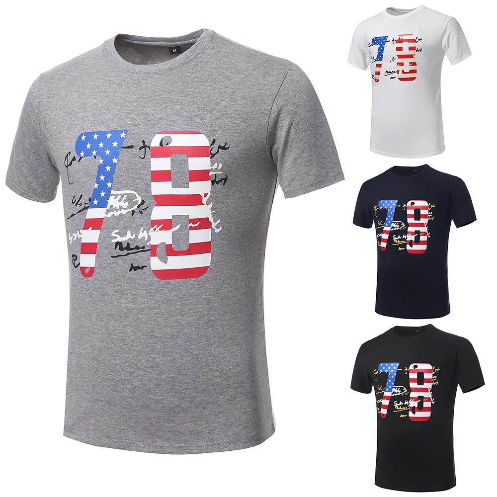 Hot sale Fashion summer man summer short sleeve T-...