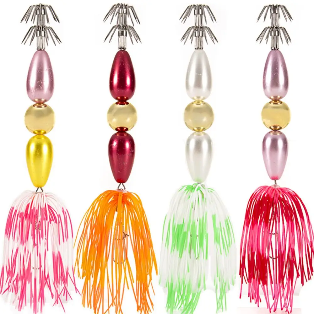 

Squid Hook Fishing Lures Squid Bait Hard Plastic Fish Lure For Fishing Tackle Tool Gear Pesca &xs