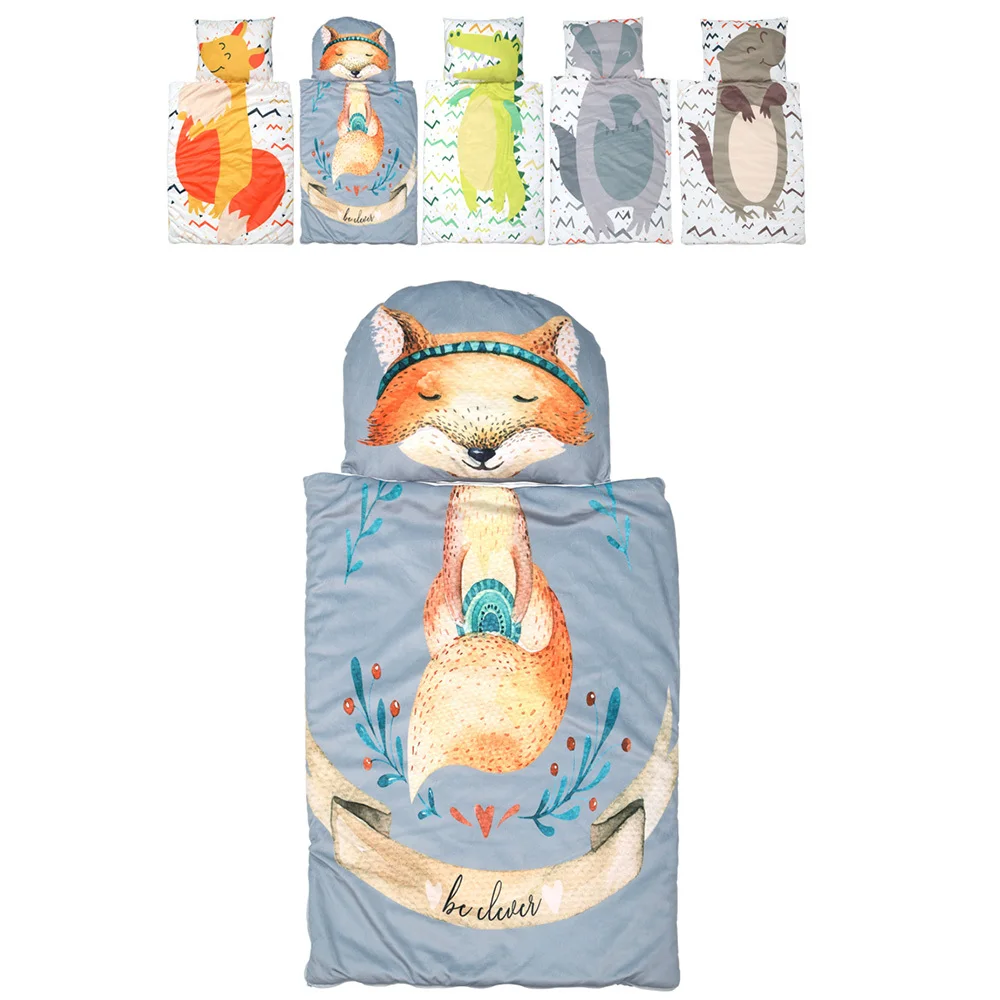 Sleeping Bags Bedding Kids Sack Infant Toddler Cartoon Sleep Bag Newborn Bed Wrap