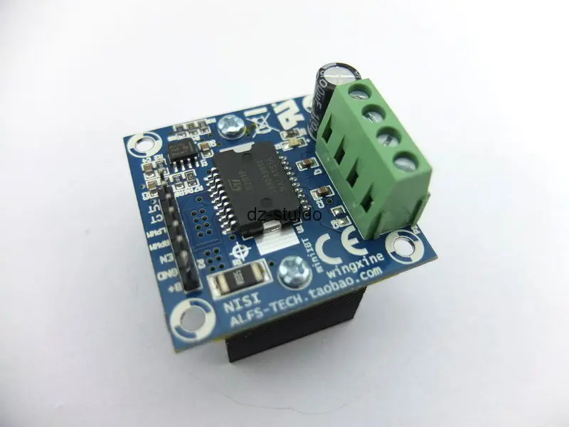 

DC 12-30V 5A H-bridge Brush Motor Driver PWM Brake For Smart Car