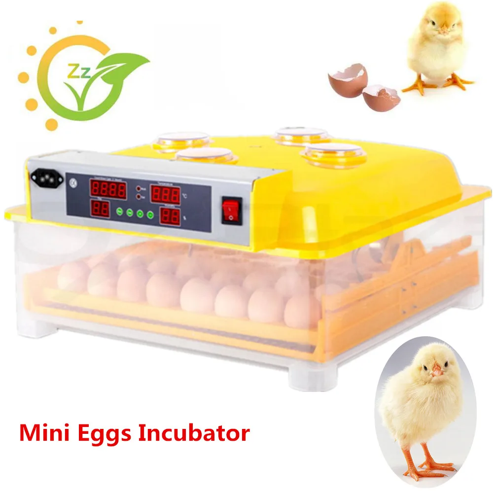 48 Chicken Incubator Household Commercial Digital Eggs Turner Hatcher
